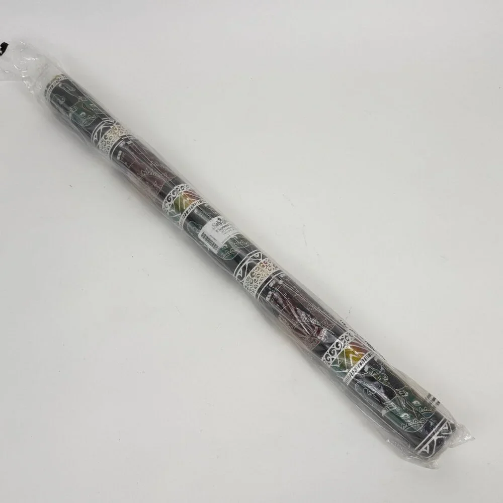 Sally Foster Elephant Walk Gift Wrap Vintage Wrapping Paper Roll Multicolor NEW
